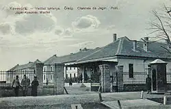 Kasárna v Kovině na začátku 20. století