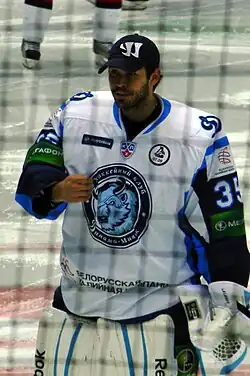 Kevin Lalande v dresu HK Dynamo Minsk.