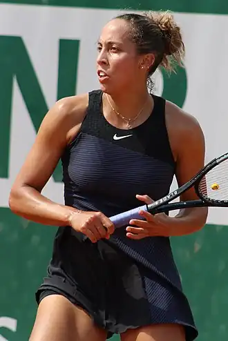 Madison Keysová na French Open 2021