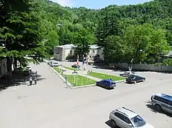 Pohled na centrum Charagauli