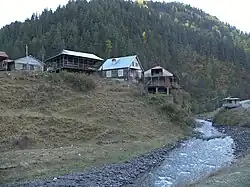 Čančachovanská Alazani ve vesnici Chiso