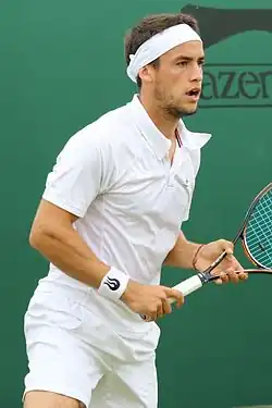 Nicolás Kicker ve Wimbledonu 2017