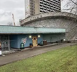 kino během rekonstrukce