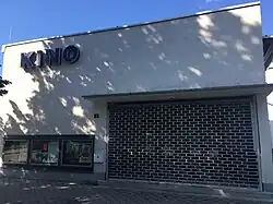 Kino, vstup, severní pohled