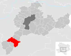 Kirchberg an der Pielach na mapě