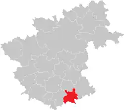 Kirchschlag na mapě