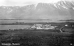 Kirkjusandur, asi 1920