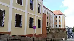 Východní strana bývalého konventu