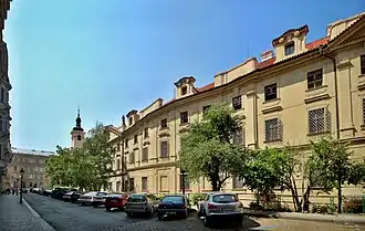Budova Kláštera milosrdných bratří na ulici