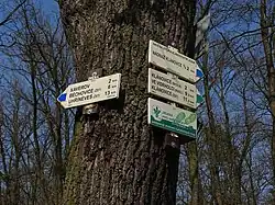 rozcestník Nové Dvory