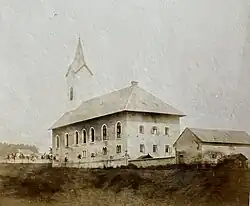 Kostel sv. Antonína Paduánského kol. r. 1905