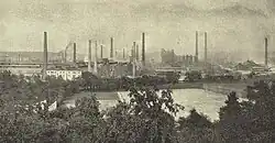 Kladenské hutě, majetek PŽS (1908)