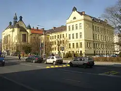 Budova Gymnázia Kladno