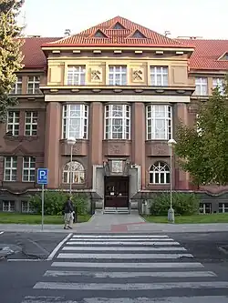 Vstup do budovy soudu