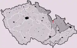 Část Kladské kotliny na území Česka