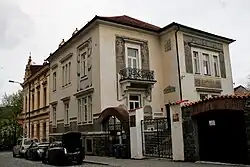 Domy v Hostašově ulici v Klatovech