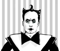 Klaus Nomi v kresbě
