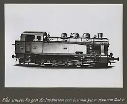 Parní lokomotiva pro malodráhy typu 5-5