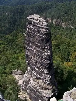 Skalní věž Malý Pravčický kužel