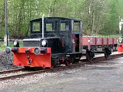 Kleinlokomotive Kö 0049 (Jung/FN 5396/1933) im Eisenbahnmuseum Scharzenberg Erzgebirge
