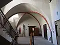 Klenutý prostor před vstupem do gotické síně (Cippusův dům)