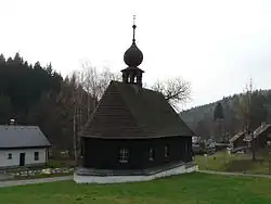 Kostelík sv. Jana Nepomuckého v Klepáčově