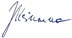 Jiří Klikorka – podpis