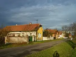 Klipec – typická zástavba