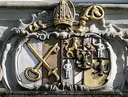 Znak územního opatství Wettingen-Mehrerau