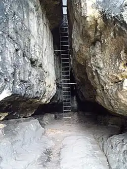 Výstup na vrchol Wintersteinu v Saském Śvýcarsku