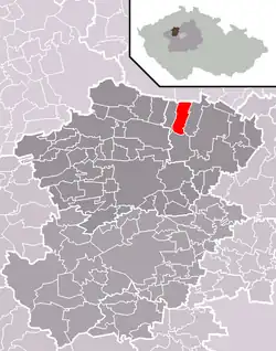 Kmetiněves na mapě