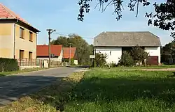 Západní část vesnice