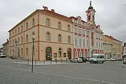 Kostelní náměstí v centru Čáslavi