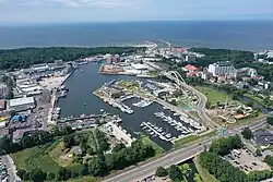 Pohled na přímořskou část Kolobřehu