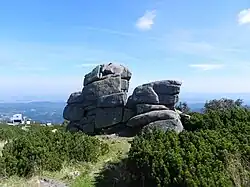 skalní útvar Końskie Łby