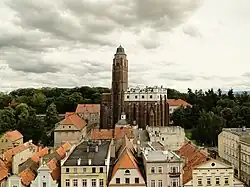 Historické centrum s kostelem sv. Jana