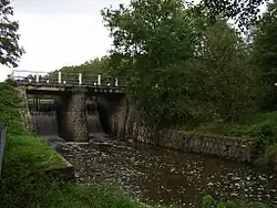 Potok při odtoku z Malého Jordánu