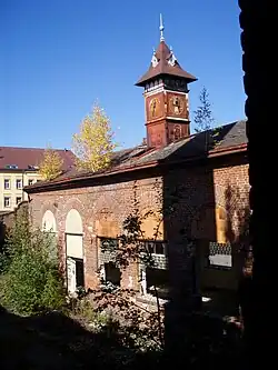 Věžička bývalé Seyfriedovy koželužny