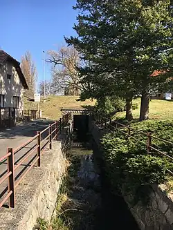 Kočský potok v Úhřeticích