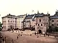 Východní část hradu 1910