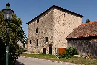 Tzv. Körnerkasten, špýchar z pozdně římského období