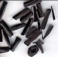 Sekaná uhlíková vlákna („chopped strand“)