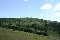 Kojšovská hoľa z jihu