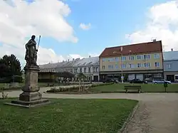 Masarykovo náměstí v Kojetíně