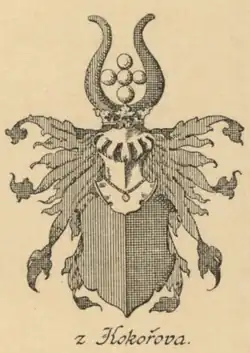 Erb Kokořovců z Kokořova