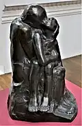 Milenci (bronz, 1913)