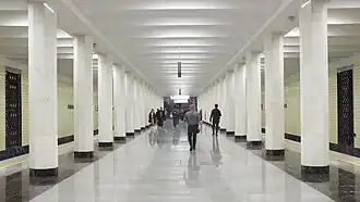 Interiér stanice Kolomenskaja