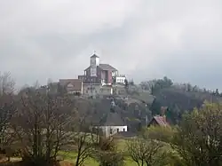 Komáří hůrka s Komáří vížkou od západu