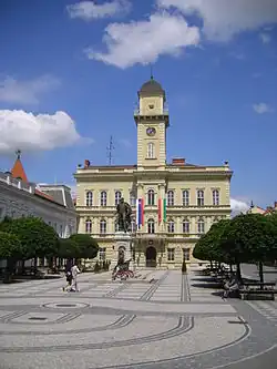 Budova radnice na Klapkově náměstí