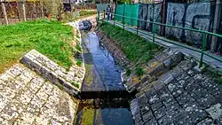 Komínský potok v Komíně.